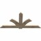Ekena Millwork Redmond Rough Sawn Timber Gable Bracket, Douglas Fir, 72"W x 36"H x 2"D x 6"F, 12/12 Pitch GBW072X36X0206RED00RDF - alternate 4